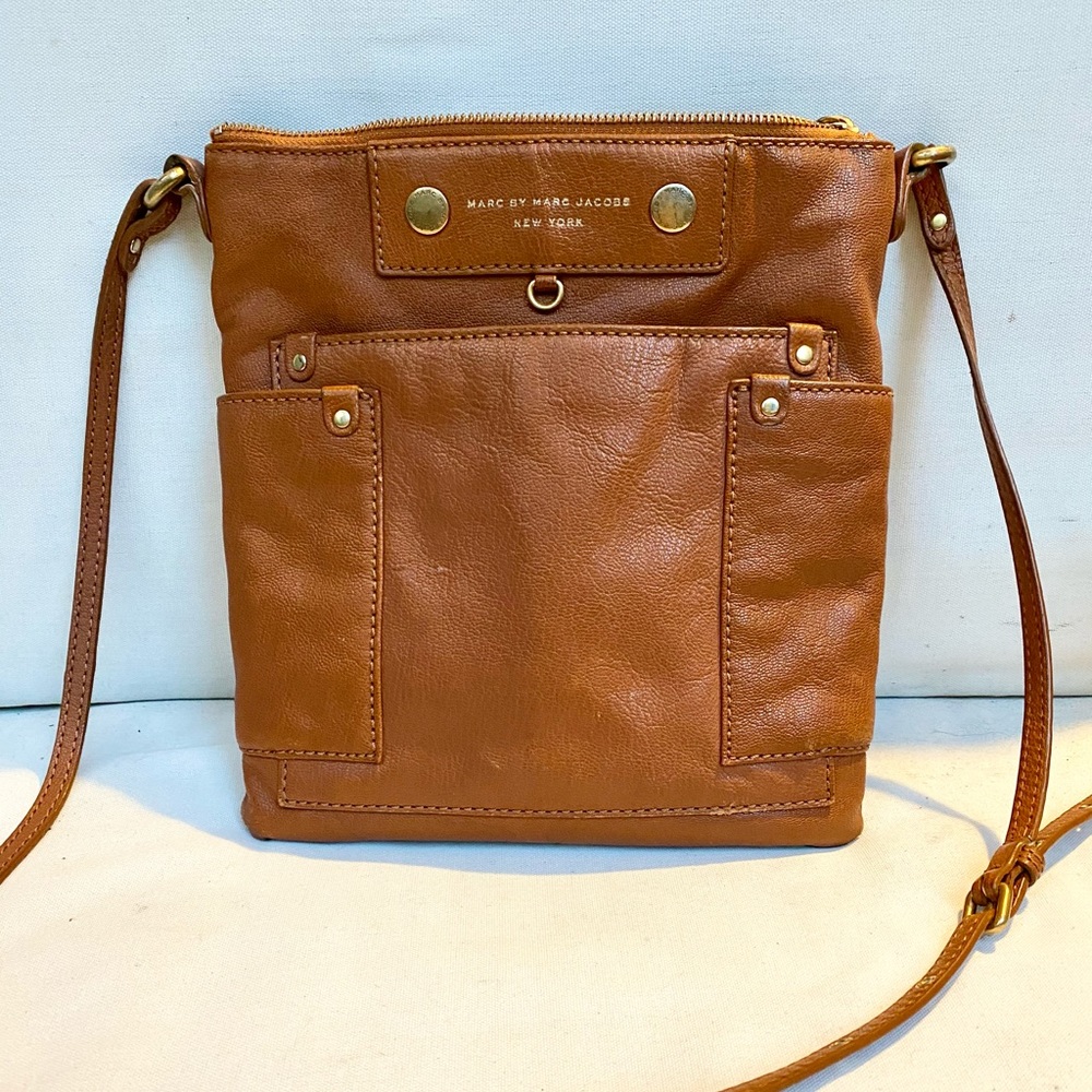 Marc Jacobs Sia Crossbody Bag-Chestnut